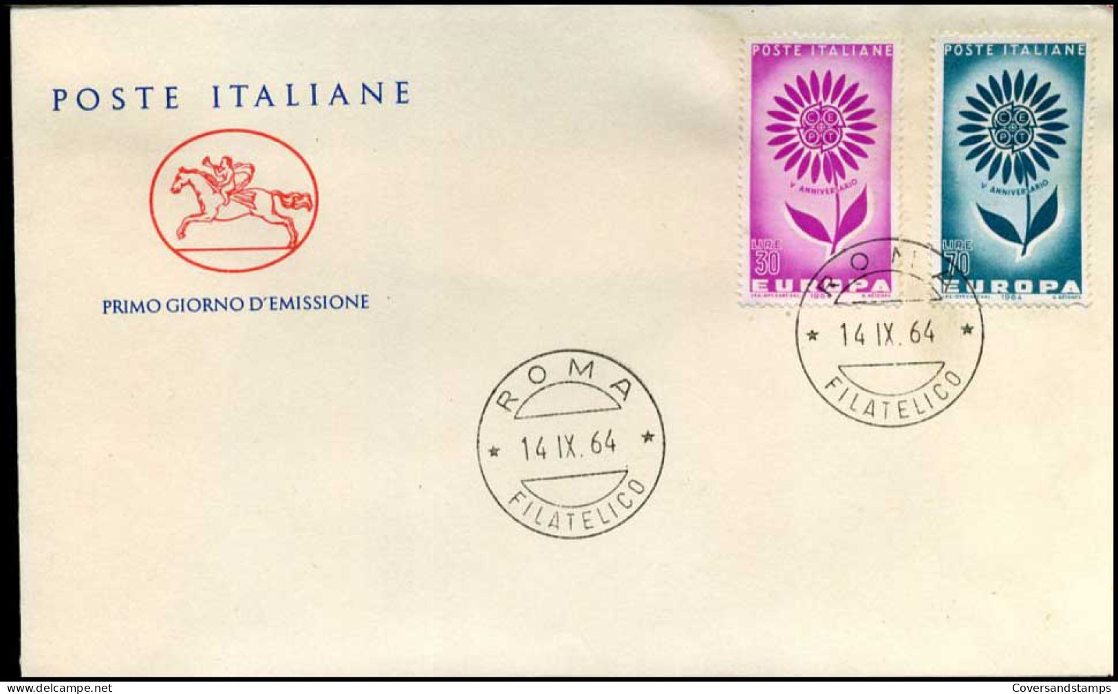 Italië - FDC - Europa CEPT - 1964