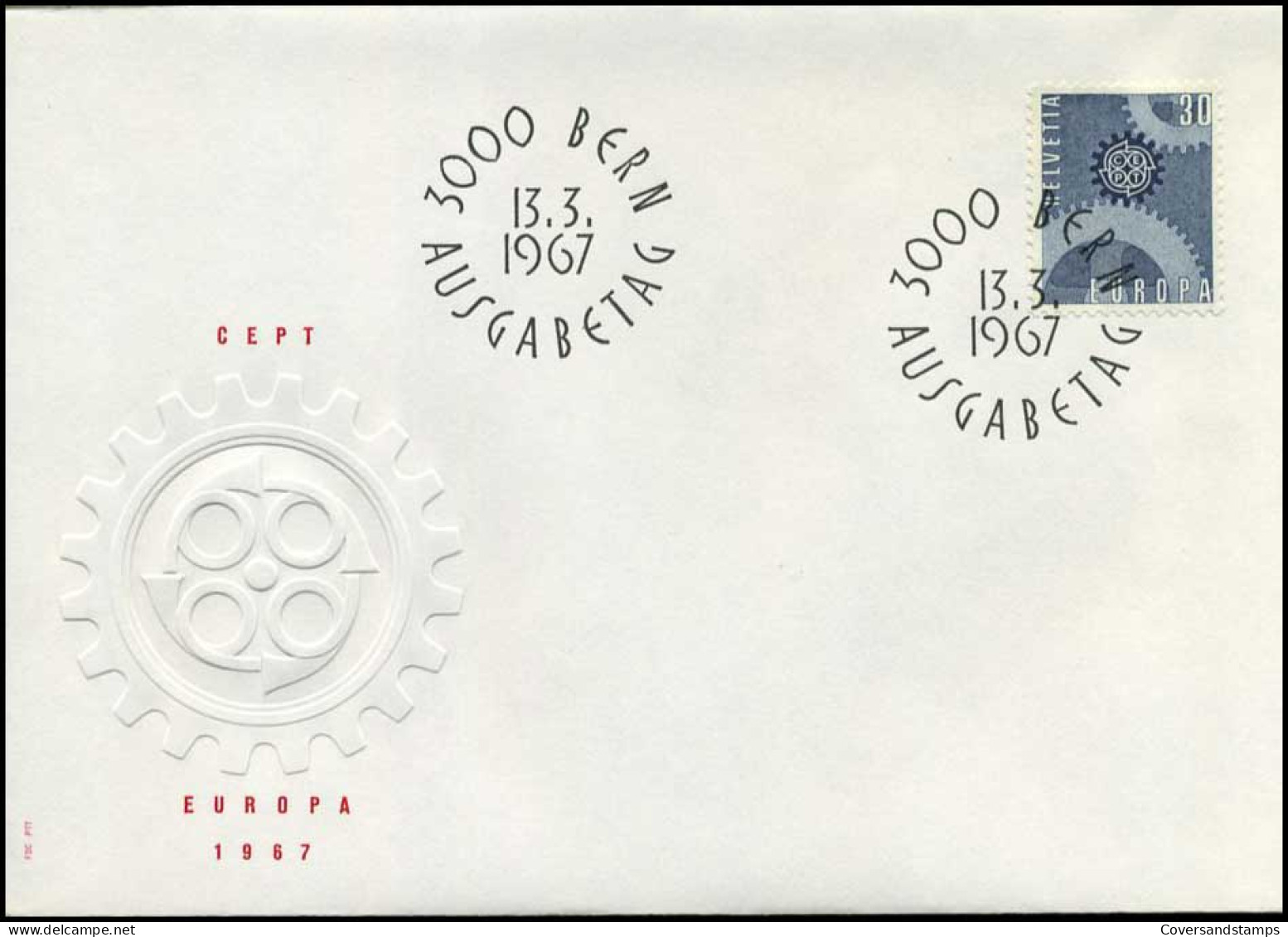 Zwitserland - FDC - Europa CEPT - 1967