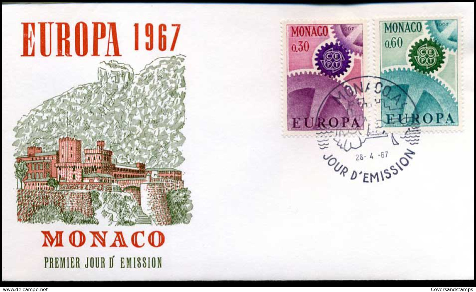 Monaco - FDC - Europa CEPT - 1967