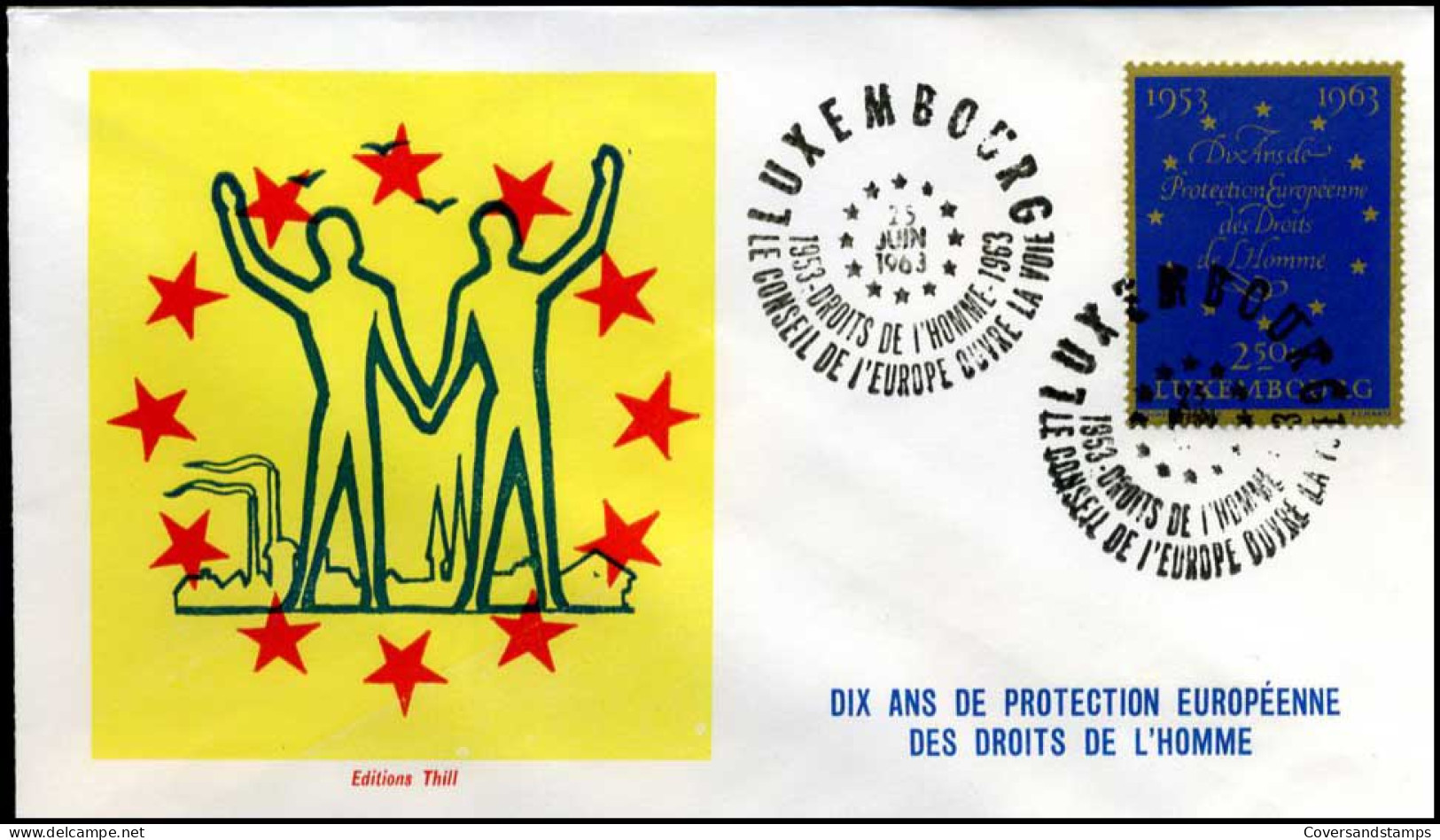 Luxemburg - FDC - Droits De L'Homme - FDC