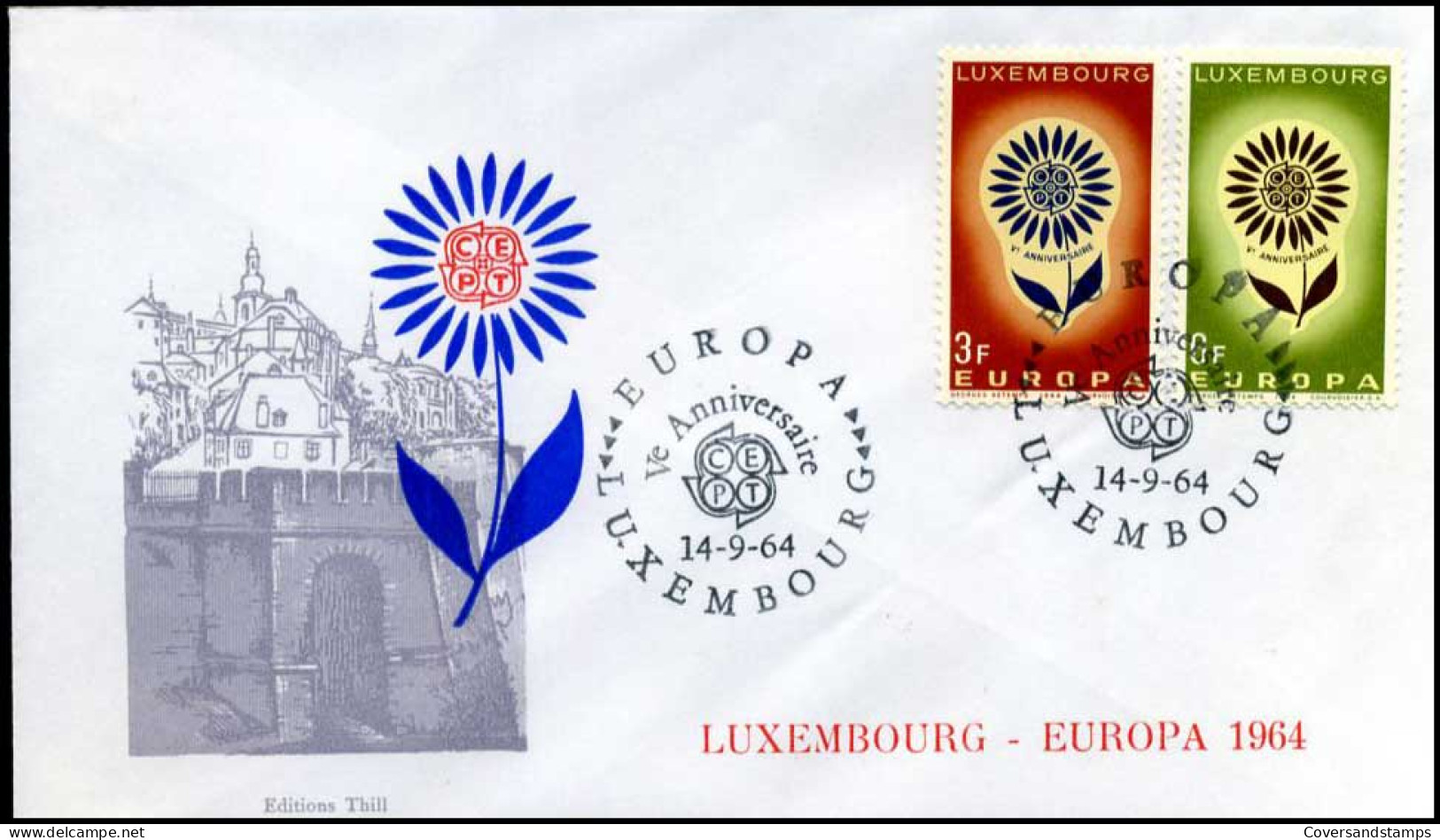 Luxemburg - FDC - Europa CEPT - 1964