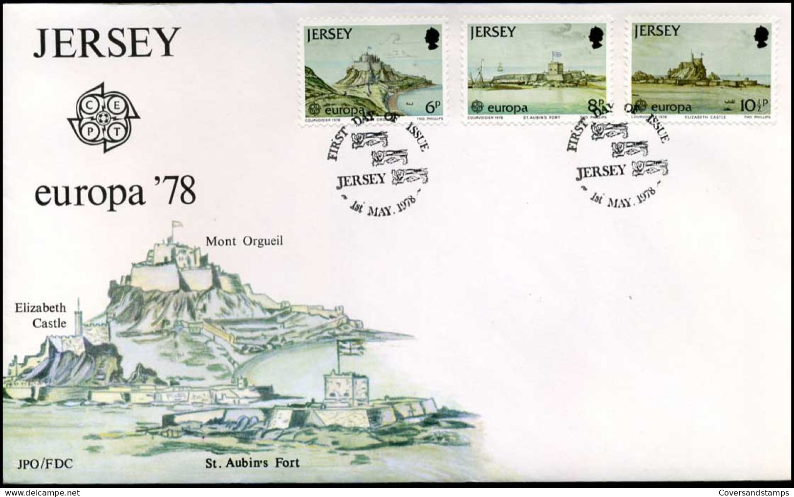 Jersey - FDC - Europa CEPT - 1978