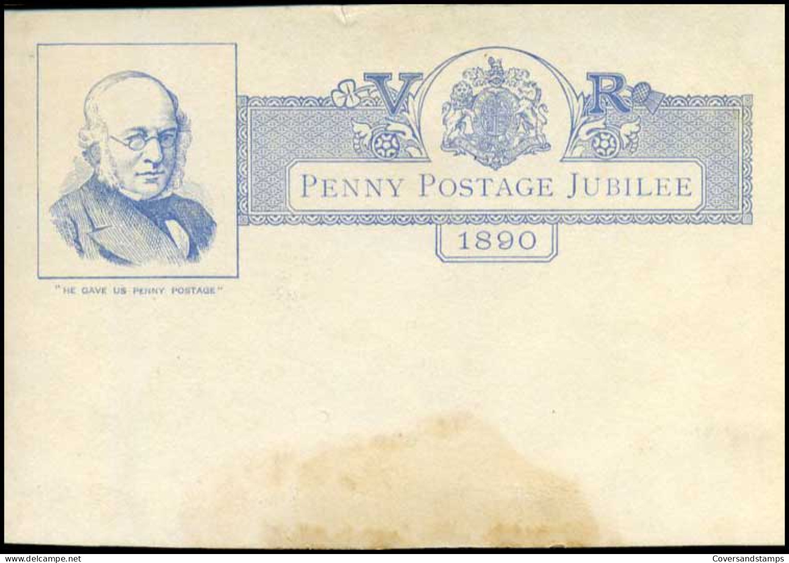 Groot-Brittannië - Penny Postage Jubilee - Postwaardestukken