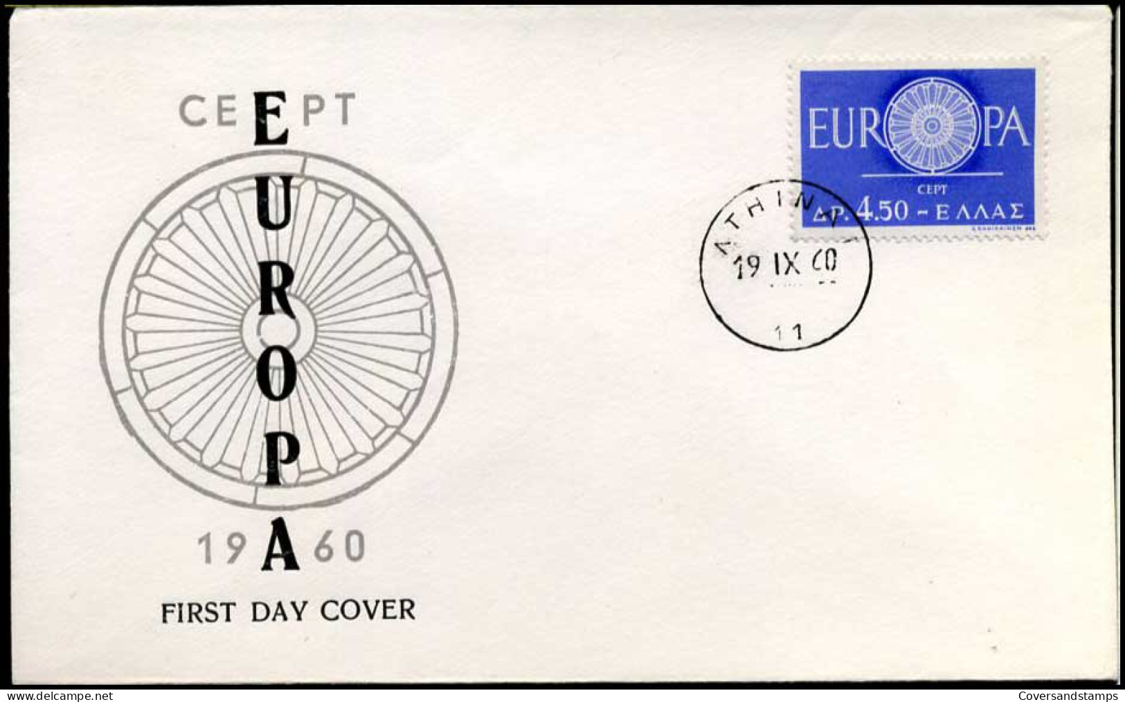 - Griekenland - FDC - Europa CEPT 1960 - 1960