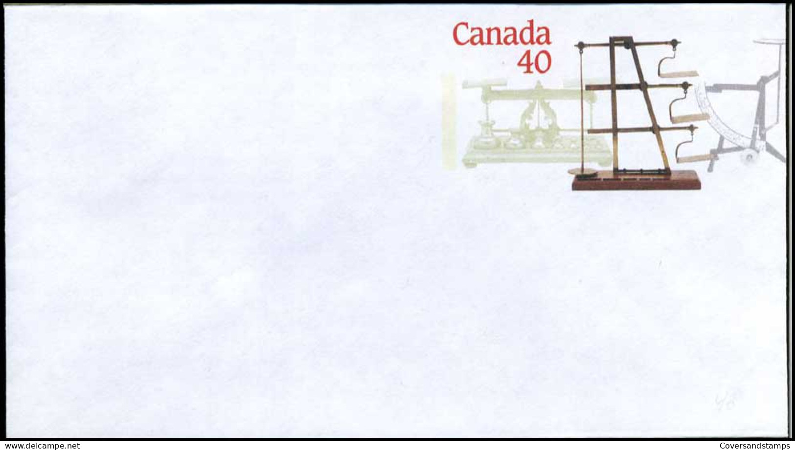 Canada - Brief - Postal Scales - 1953-.... Règne D'Elizabeth II