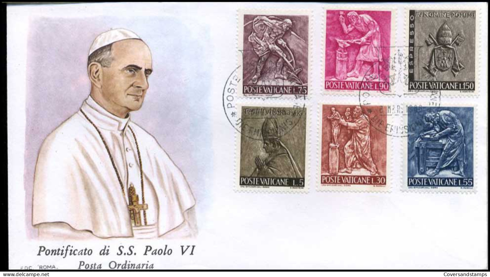 Vatikaan - FDC -  Pontificato Di S.S. Paolo VI - FDC