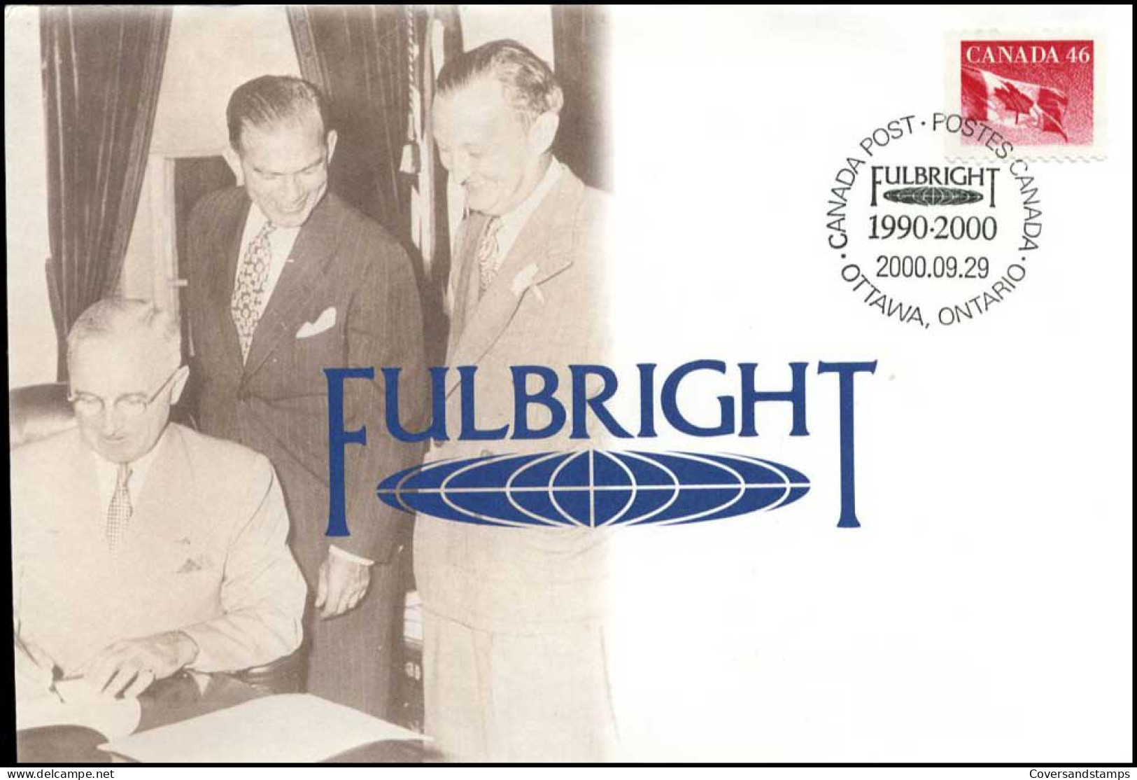 Canada - FDC - Fulbright - 2001-2010