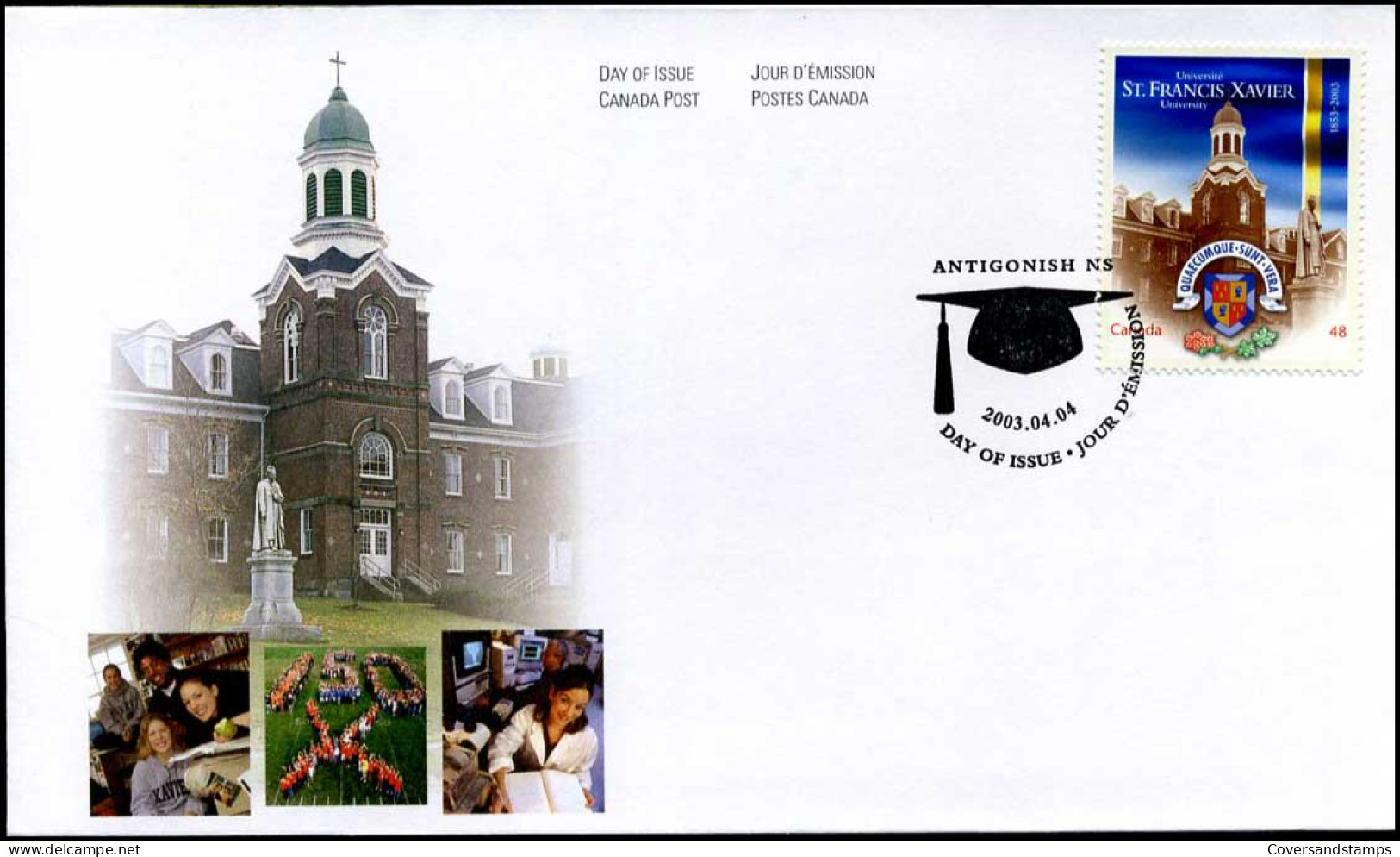 Canada - FDC - St. Francis Xavier University - 2001-2010