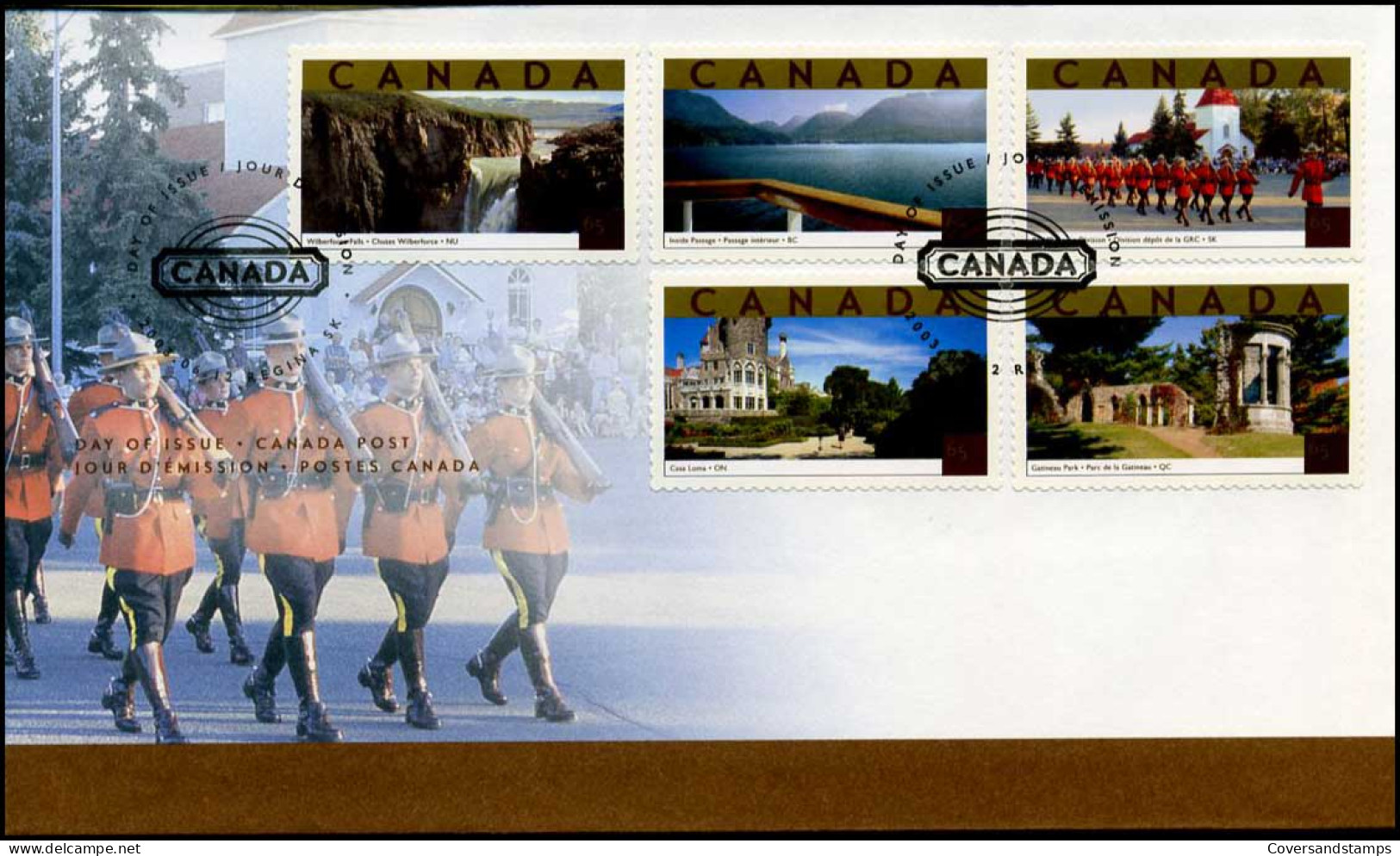 Canada - FDC - Tourism - 2001-2010