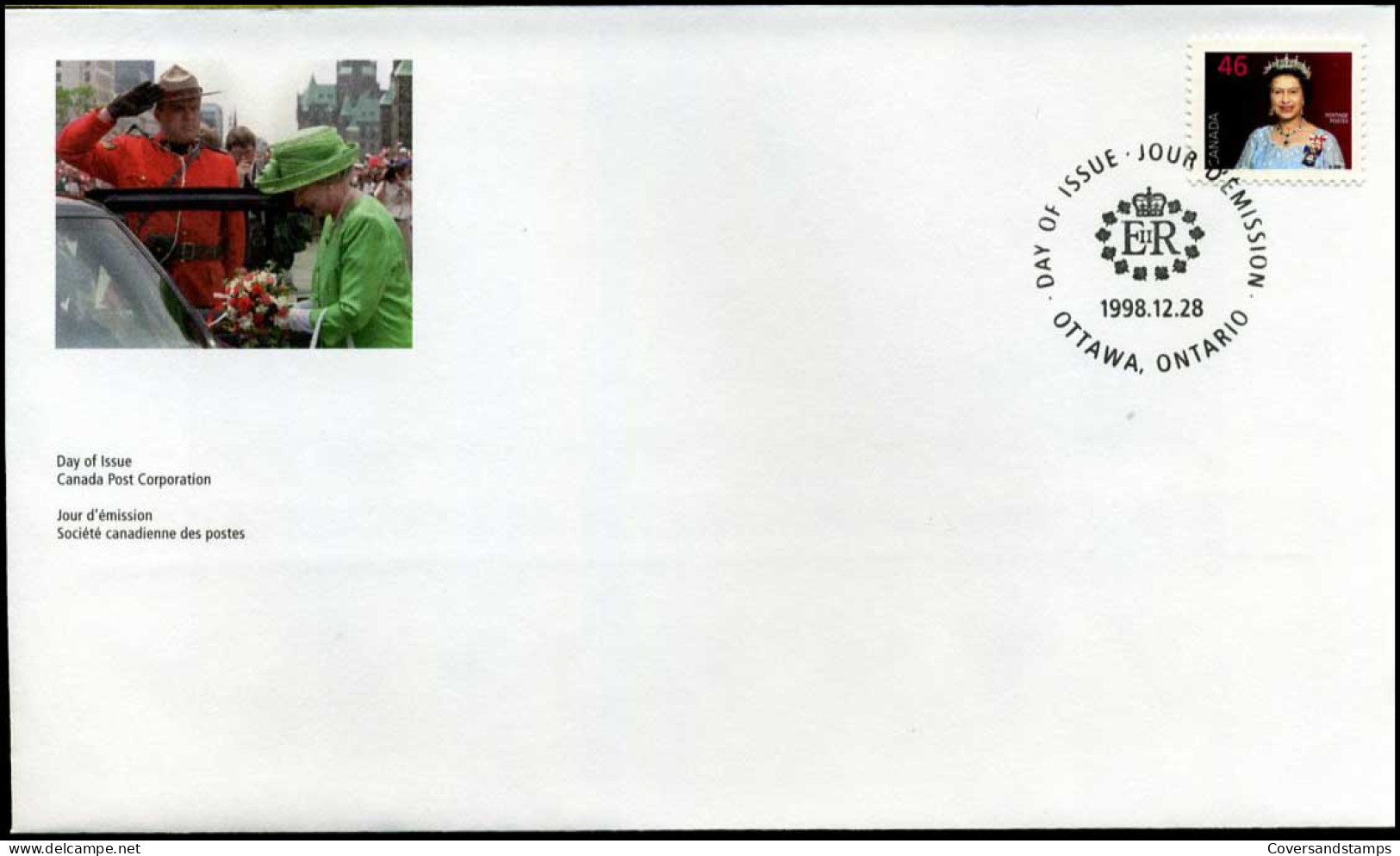 Canada - FDC - Queen Elizabeth - 1991-2000