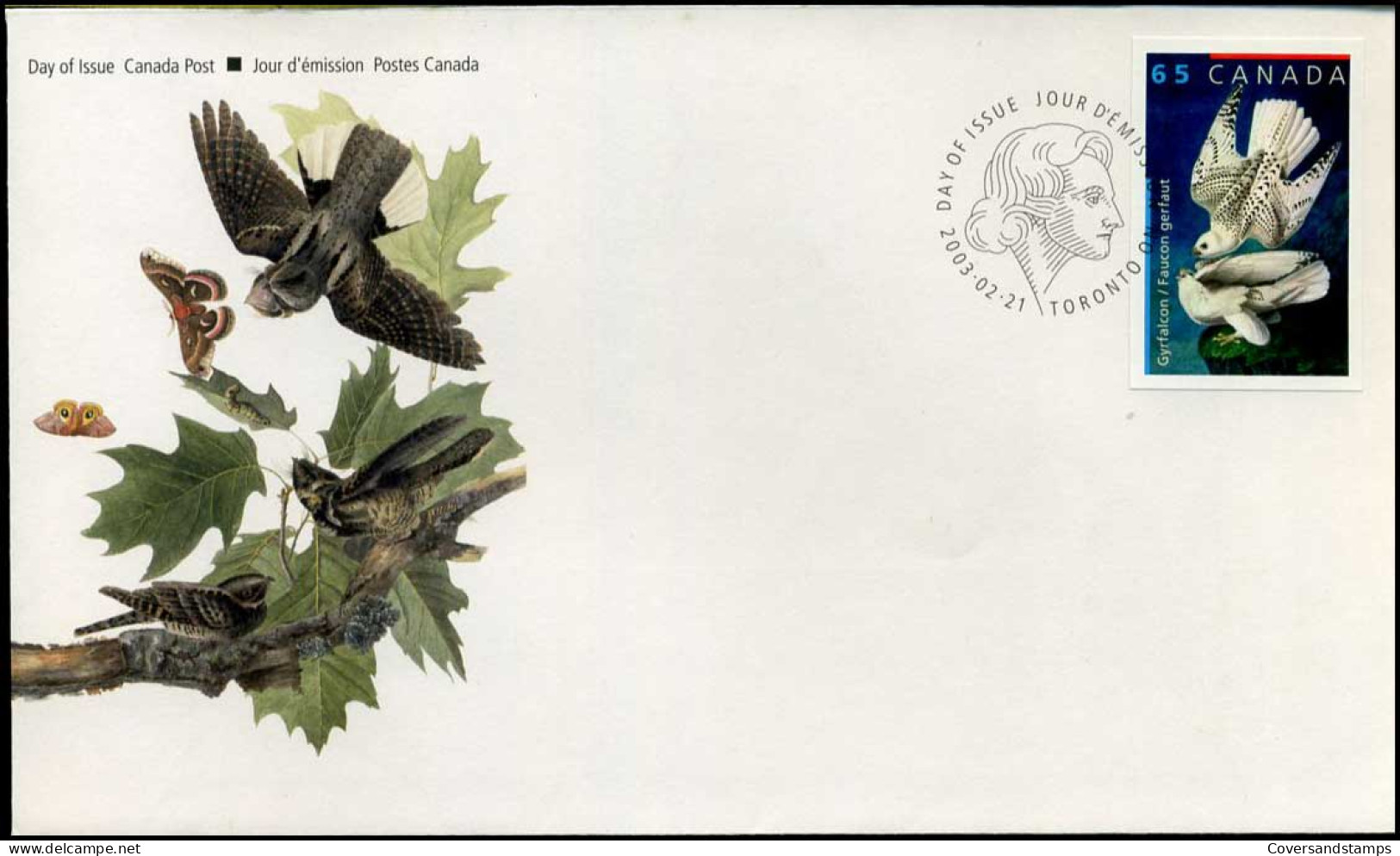 Canada - FDC - Art : John James Audubon - 2001-2010