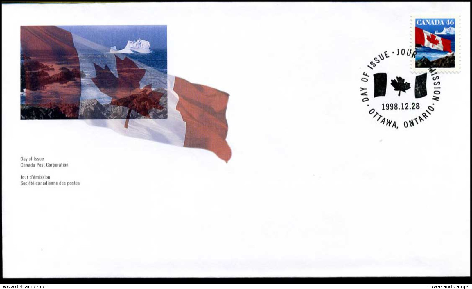 Canada - FDC - Canada's National Flag - 1991-2000