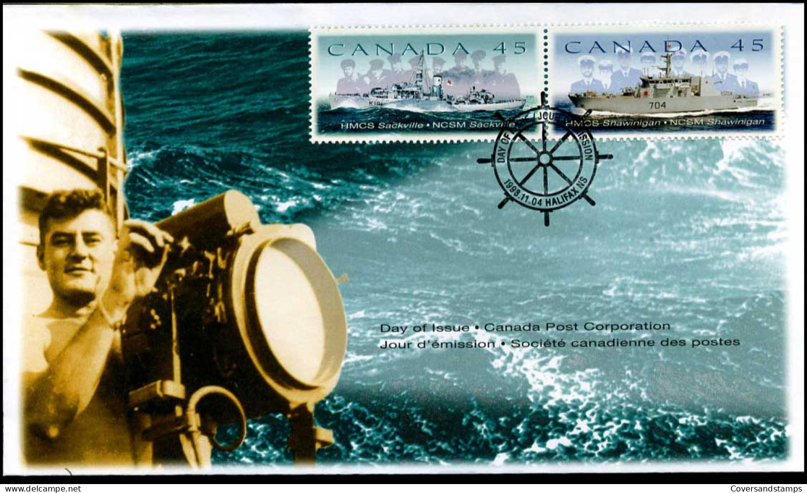 Canada - FDC - Canadian Naval Reserve - 1991-2000