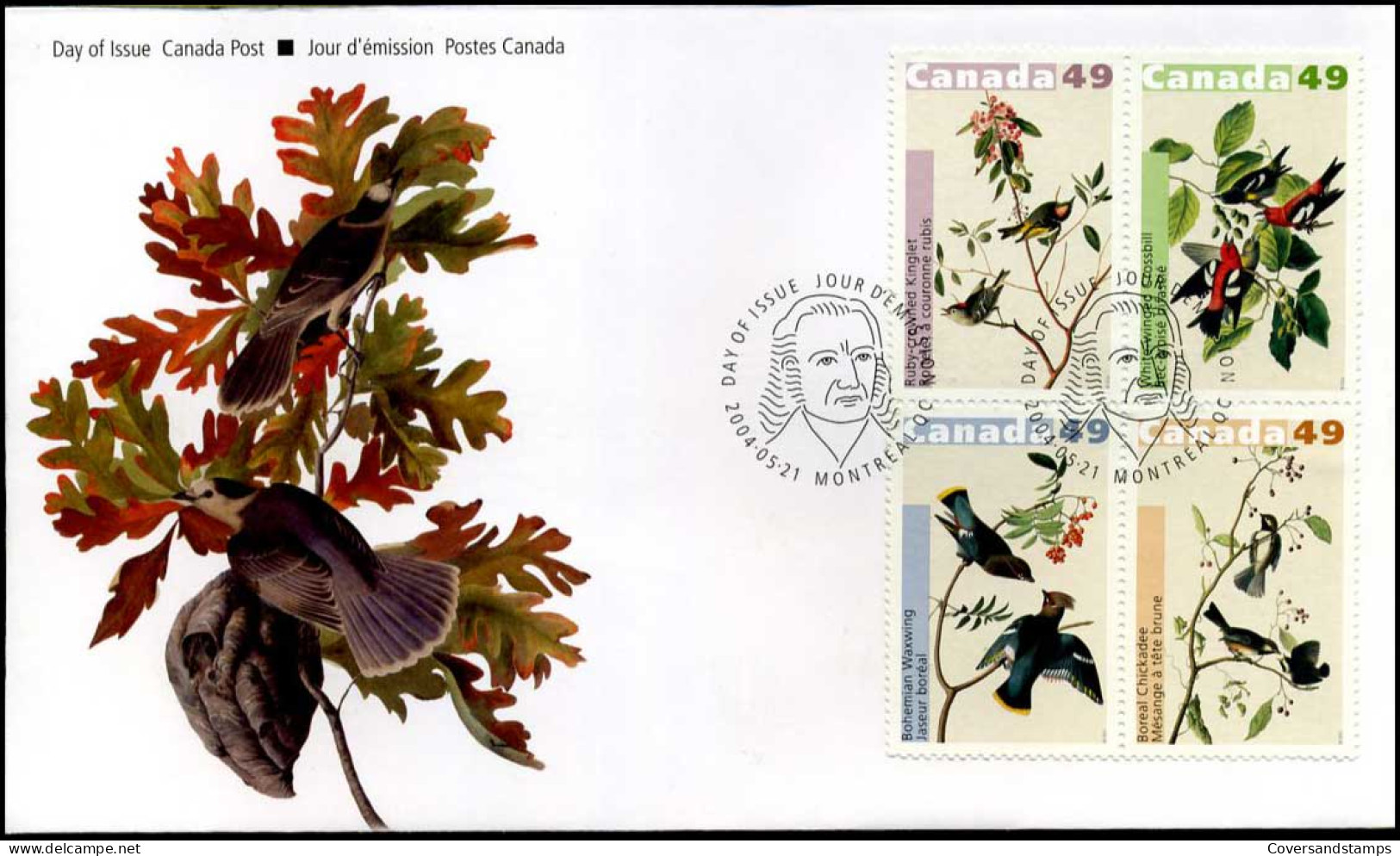 Canada - FDC - Birds : John Audubon - 2001-2010