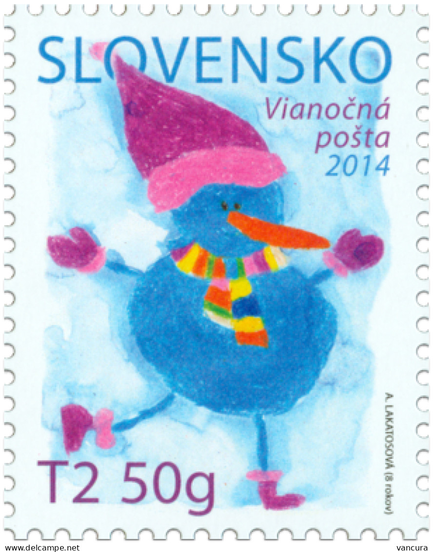 ** 576 Slovakia Christmas Post 2014 - Weihnachten