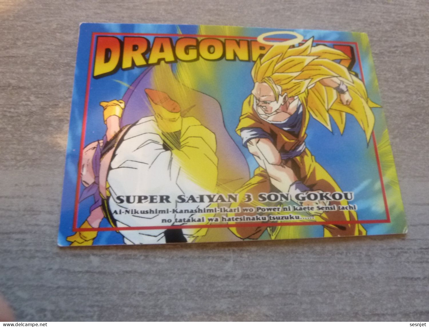 Dragon Ball Z - Super Saiyan 3 Son Gokou - Card Number 21 - Son Gohan - Editions Made In Japan - - Dragonball Z