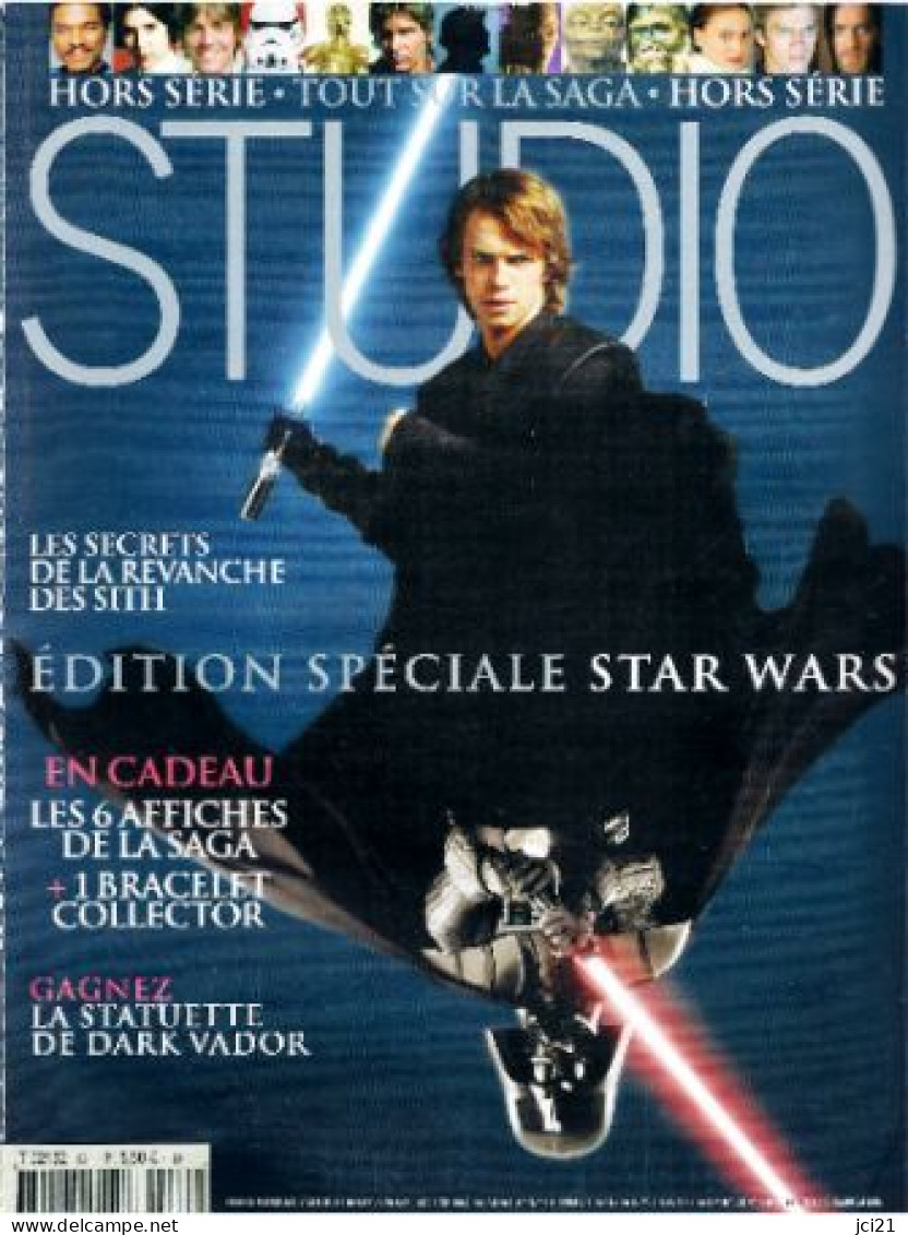 STUDIO MAGAZINE - HORS SÉRIE " STAR WARS " - DARK VADOR - N° 15 AVRIL 2005_RL162 - Cinema