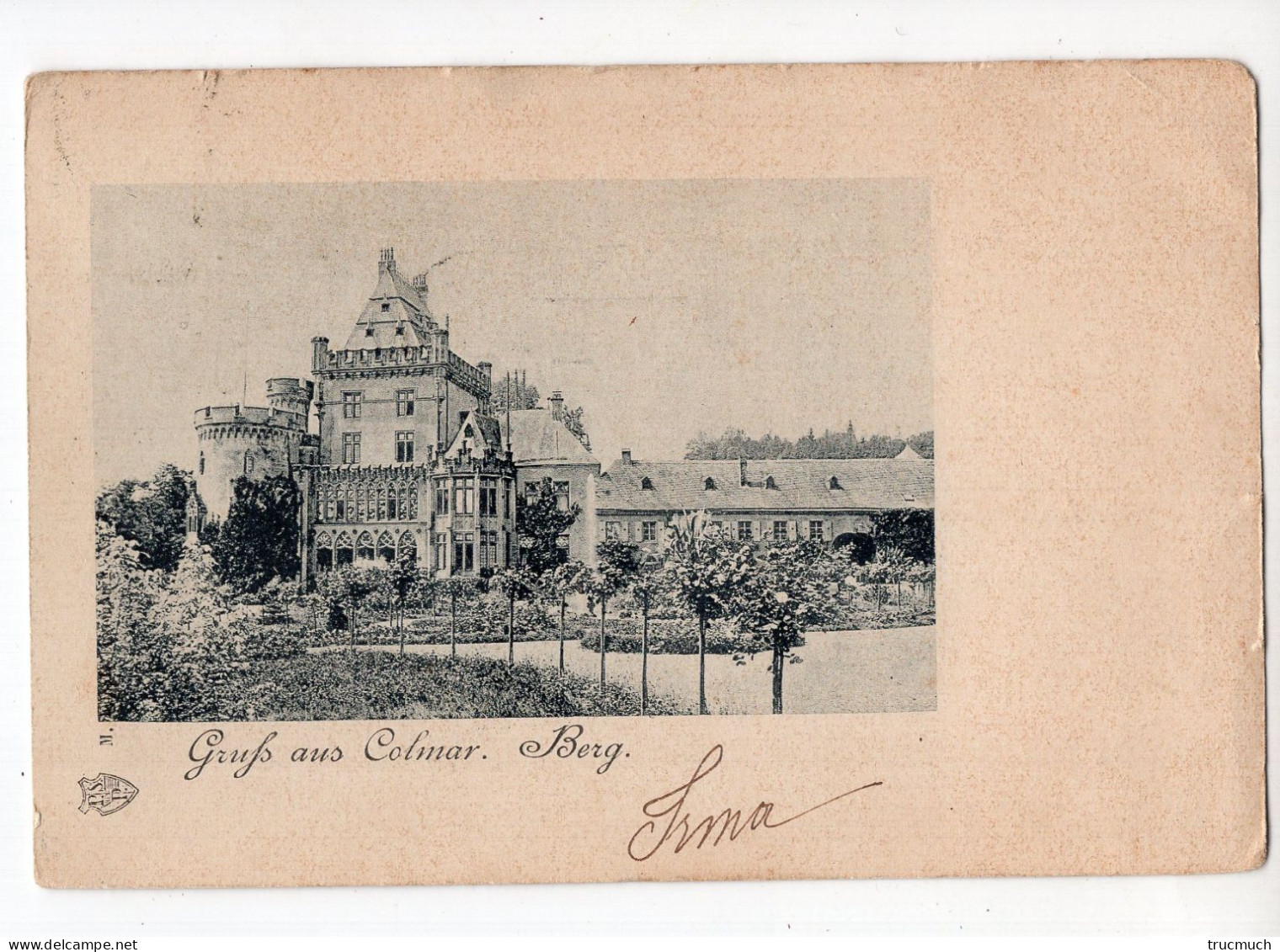 Gruss Aus COLMAR - BERG *1899* - Colmar – Berg