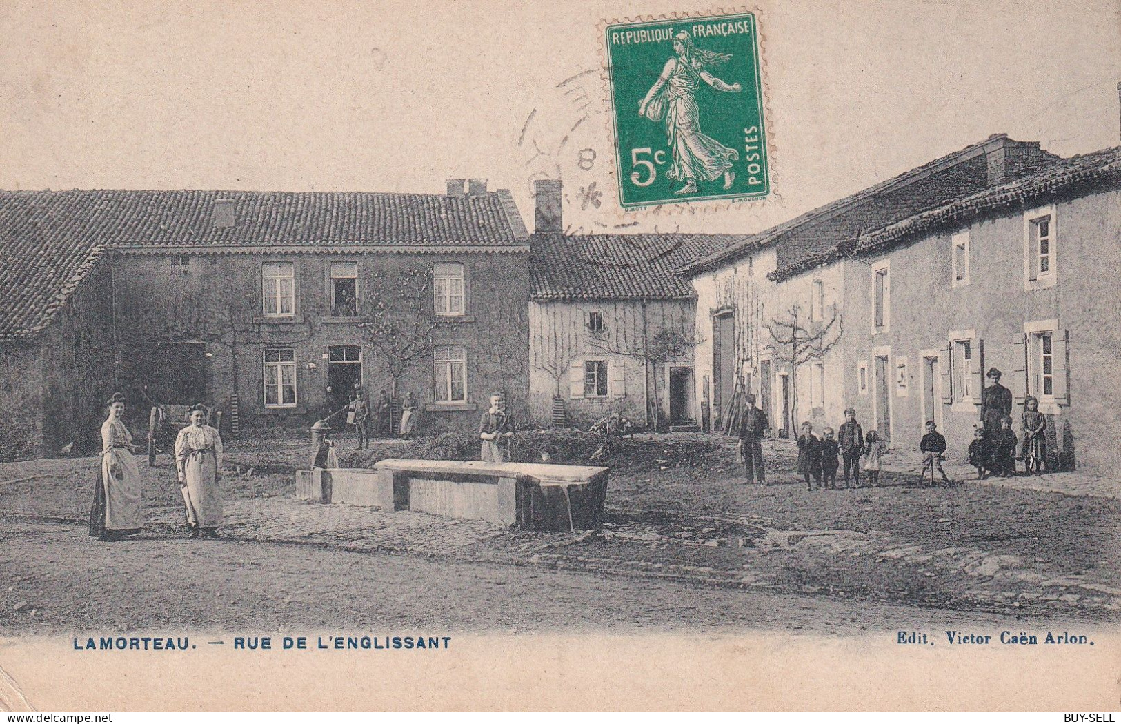 BELGIQUE - LAMORTEAU - RUE DE L'ENGLISSANT - - Rouvroy