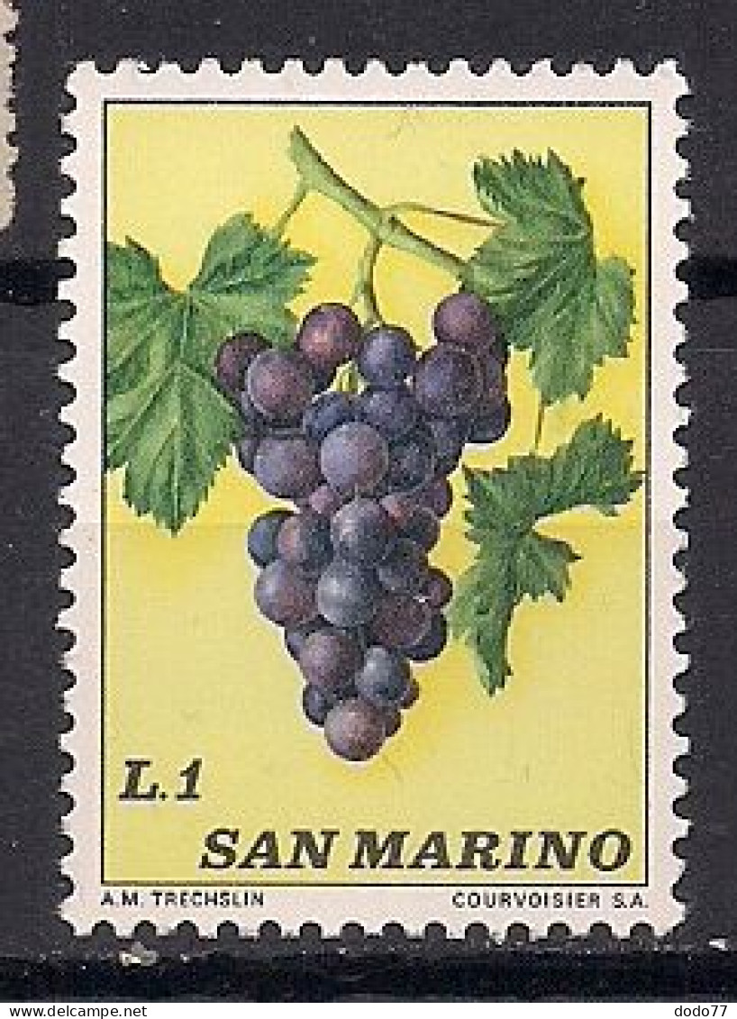 SAINT MARIN  N°  837  NEUF **  SANS TRACES DE CHARNIERES - Unused Stamps