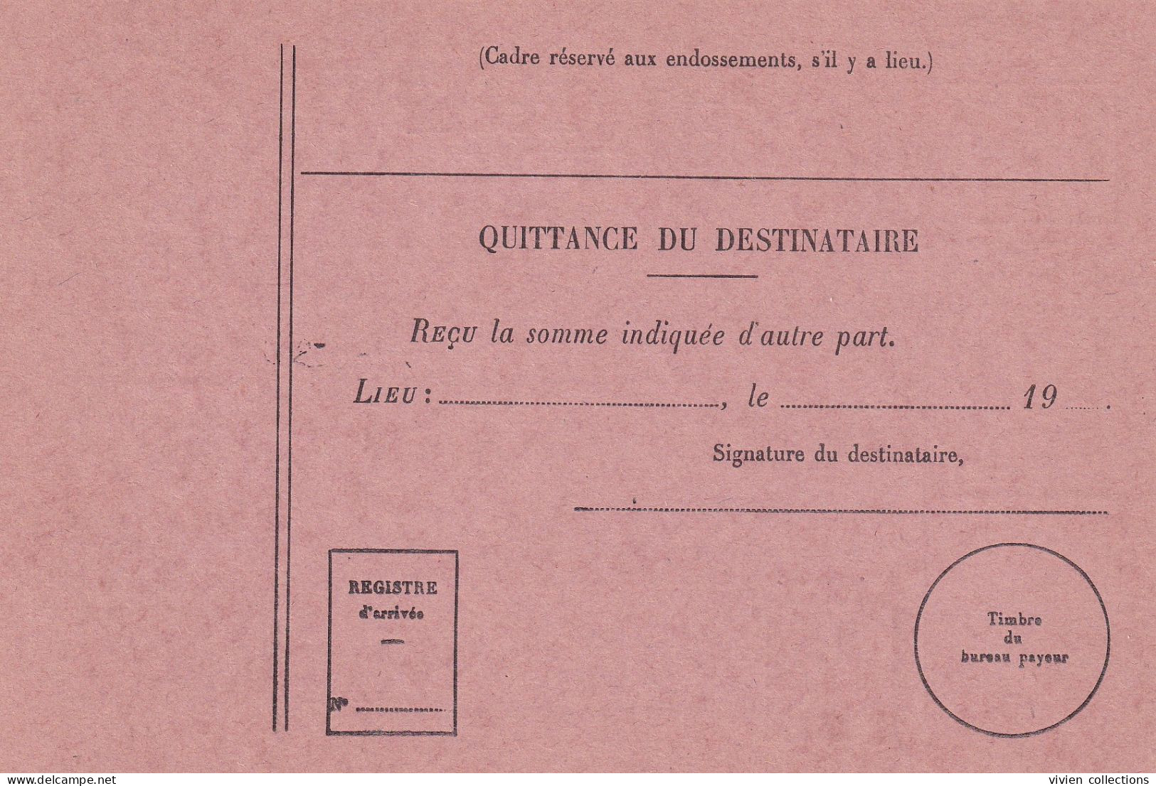 France Cours D'instruction Cours Pratique Orléans Loiret 1954 Mandat Poste International Pour Sheffield Grande Bretagne - Lehrkurse