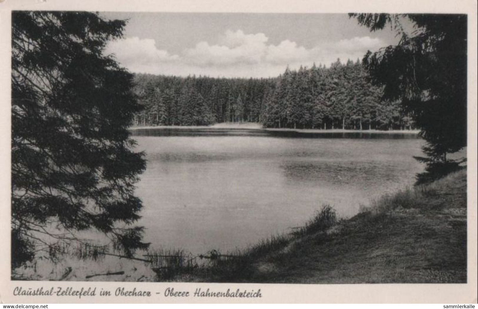 35143 - Clausthal-Zellerfeld - Oberer Hahnenbalzteich - Ca. 1955 - Clausthal-Zellerfeld