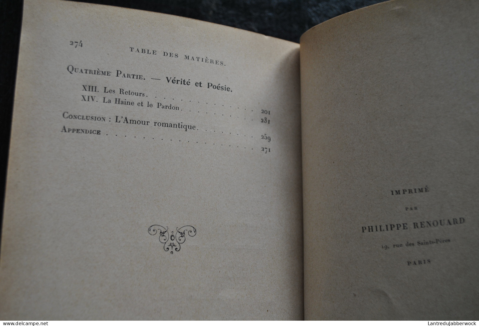 MAURRAS Charles Les Amants de Venise George Sand et Alfred de Musset FONTEMOING Albert sd 3ème édition + Frontispice