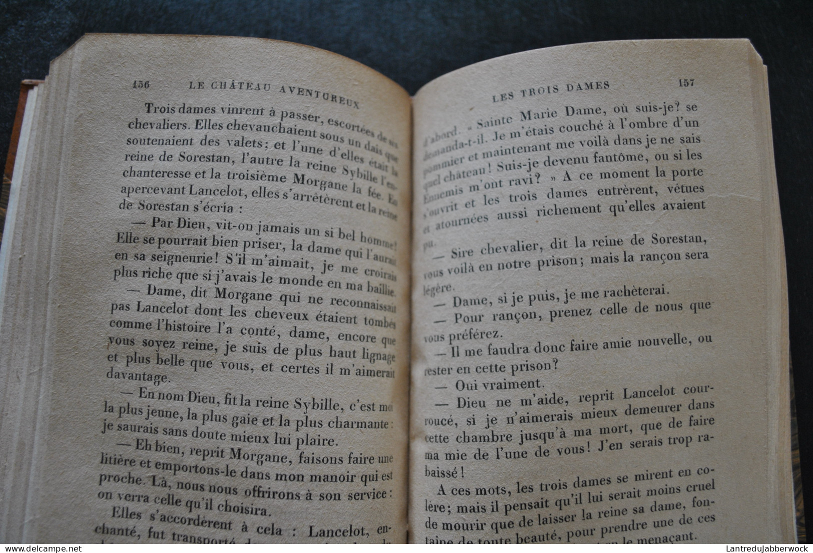 Jacques BOULENGER LES ROMANS DE LA TABLE RONDE 3 TOMES Merlin L'enchanteur Lancelot Galehaut Chevalier Reliure Cuir - 1901-1940