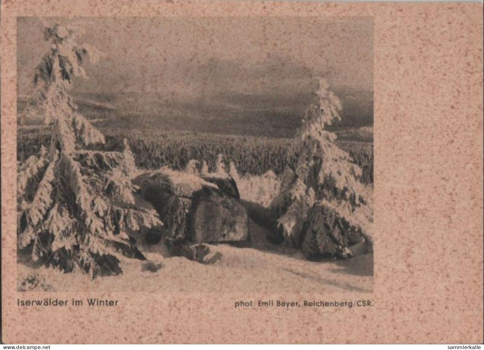 55948 - Isergebirge - Im Winter - Ca. 1950 - Sudeten