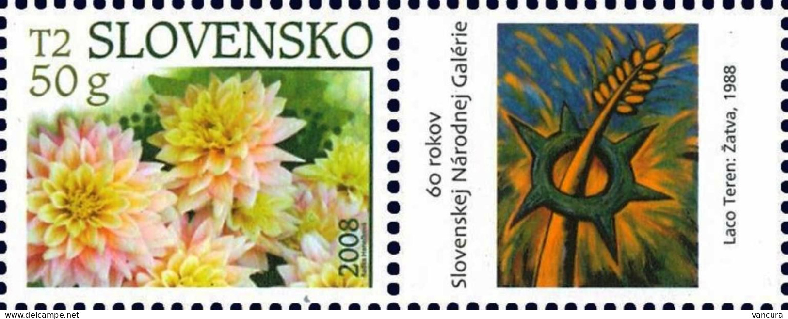 ** 416 Slovakia Dahlia 2008 Laco Teren, Harvest - Modernos
