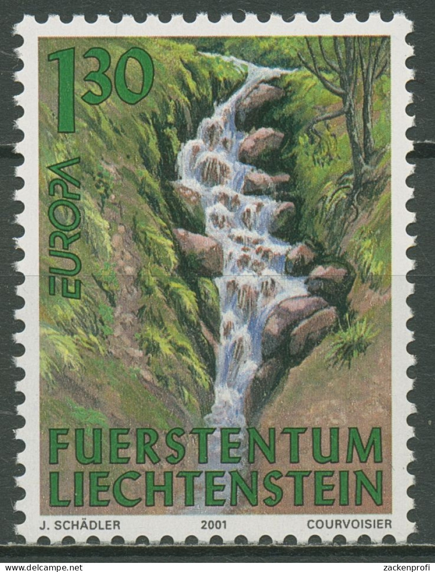 Liechtenstein 2001 Europa CEPT Lebensspender Wasser Bergquelle 1255 Postfrisch - Neufs