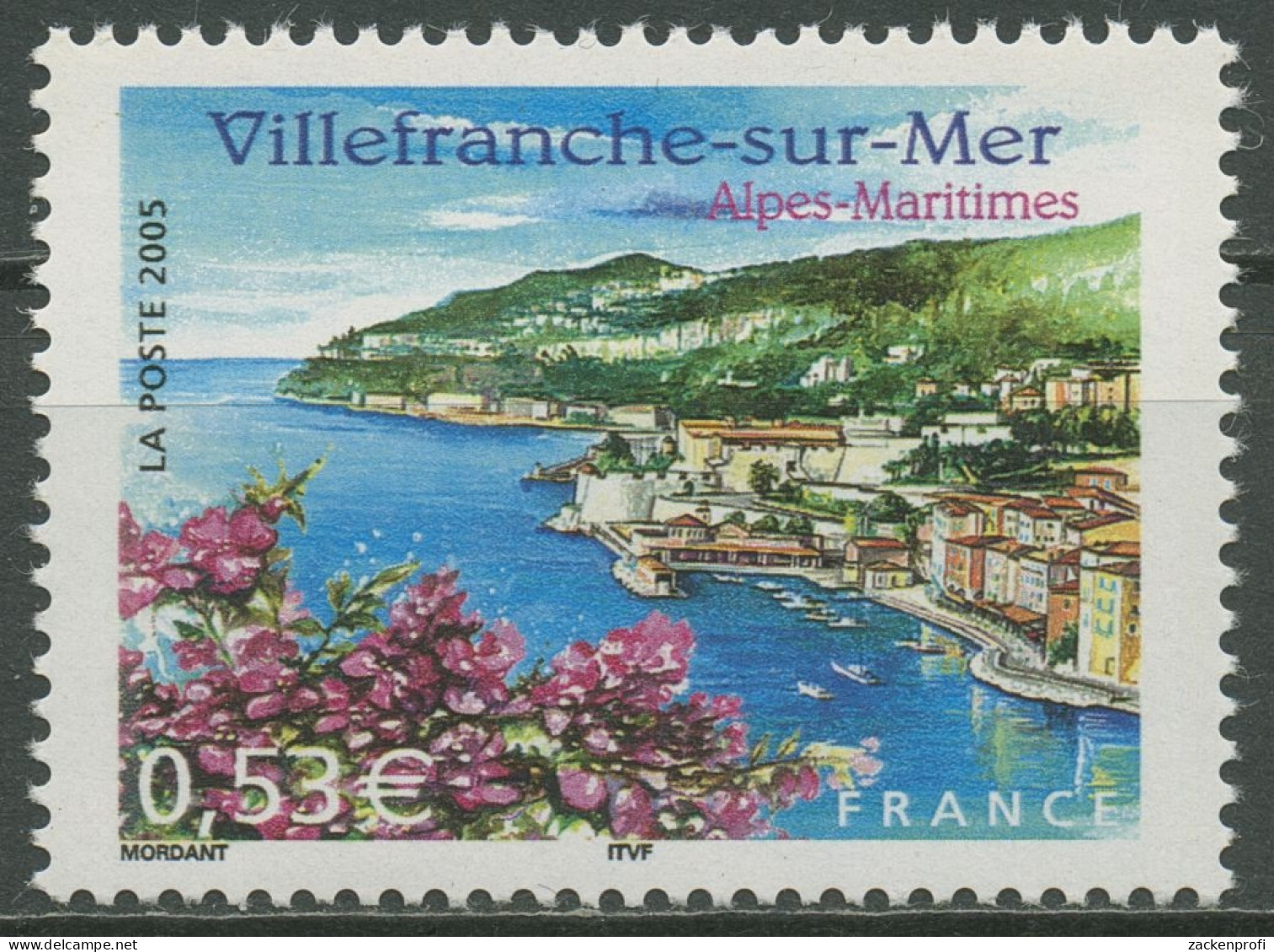 Frankreich 2005 Tourismus Stadtansicht Villefranche-sur-Mer 3954 Postfrisch - Ungebraucht