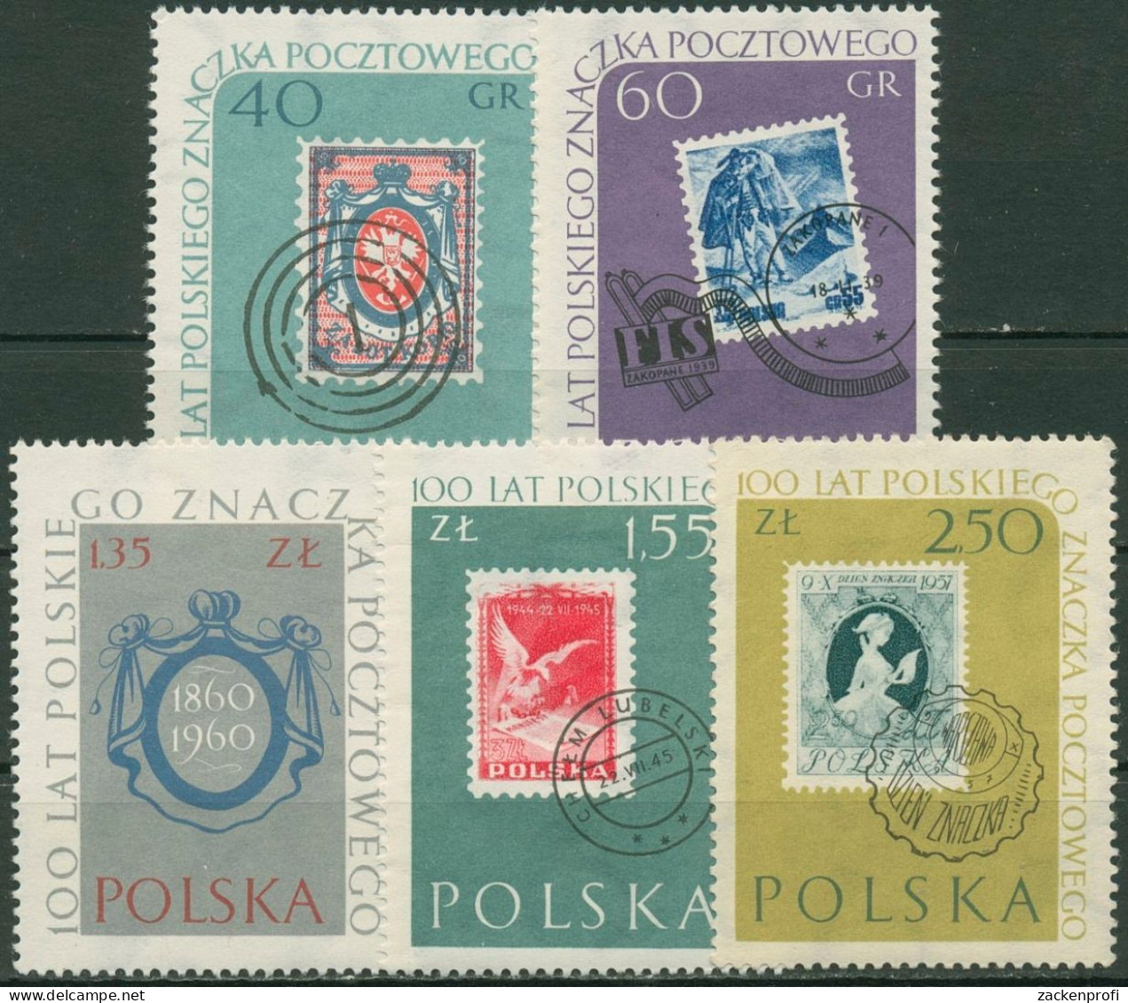 Polen 1960 Polnische Briefmarken 1151/55 Postfrisch - Nuovi