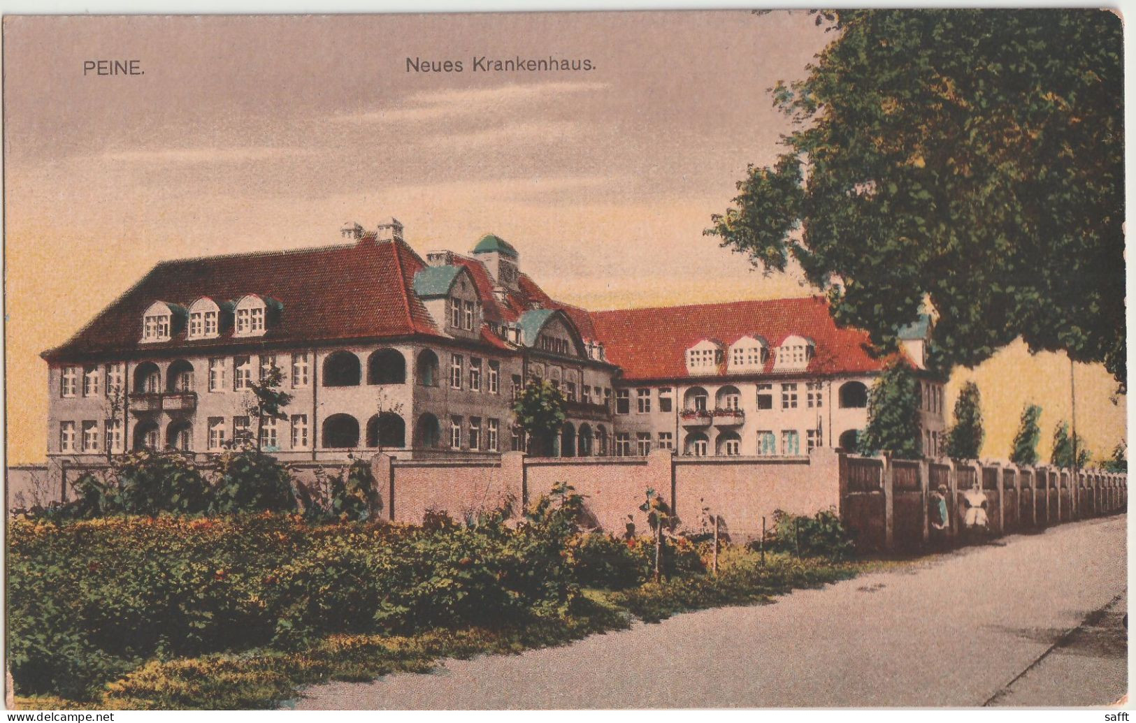 AK Peine, Neues Krankenhaus Um 1920 - Peine