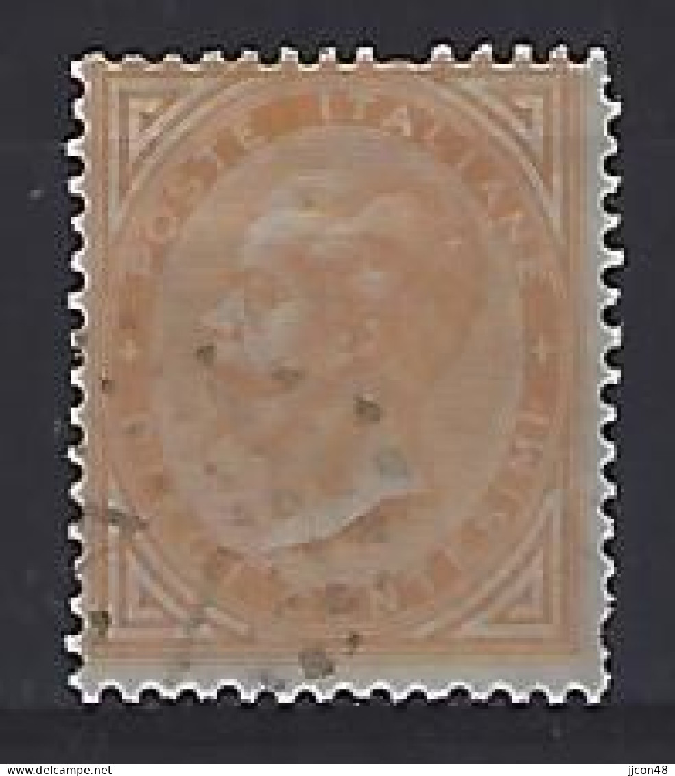 Italy 1863  Victor Emanuel II  10c (o) Mi.17 - Afgestempeld