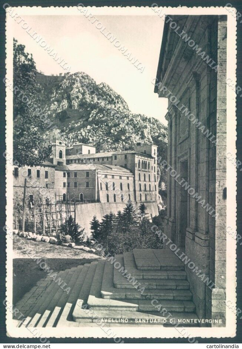 Avellino Città Santuario Montevergine Foto FG Cartolina JK1520 - Avellino