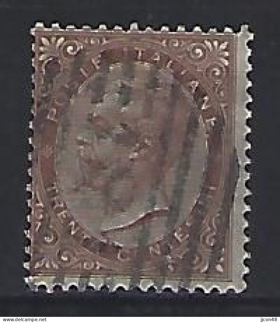 Italy 1863  Victor Emanuel II  30c (o) Mi.19 - Usati