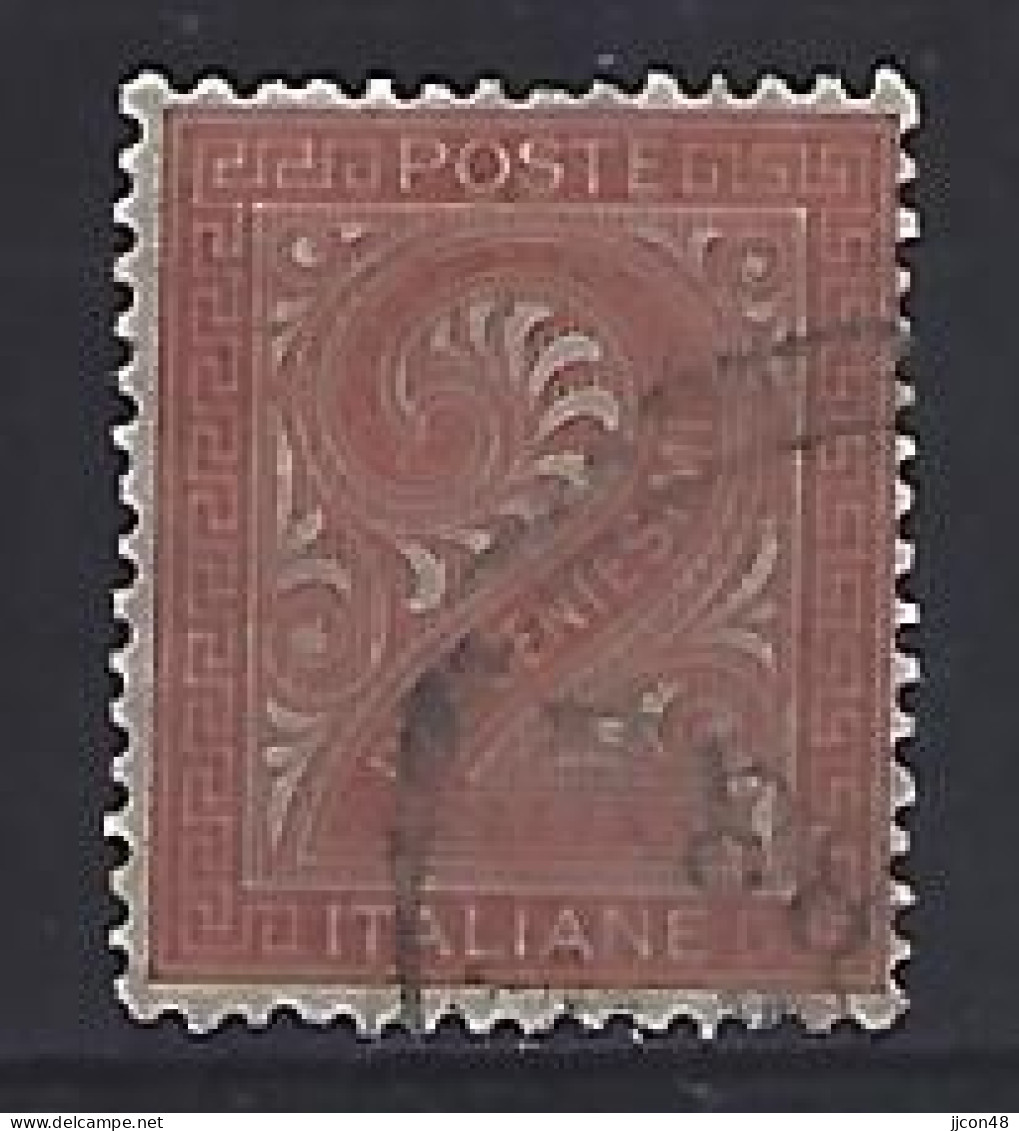 Italy 1863-65  Ziffernzeichnung  2c (o) Mi.24 - Used