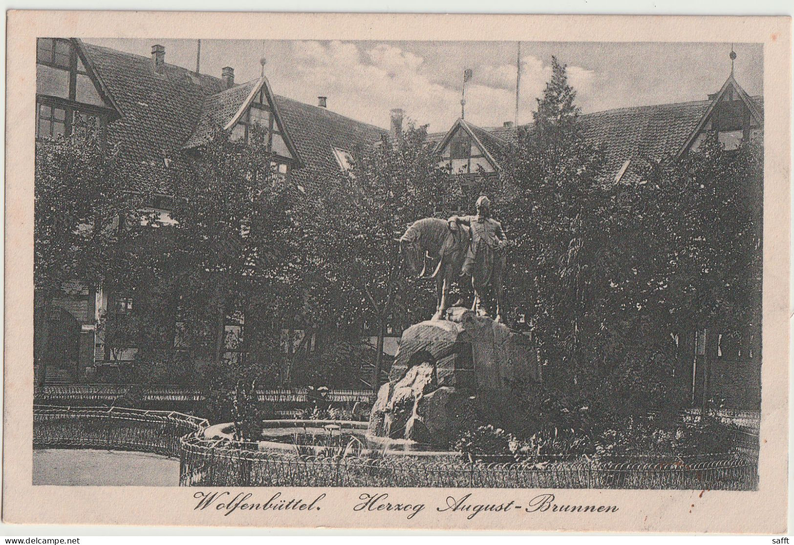 AK Wolfenbüttel, Herzog-August-Brunnen Um 1920 - Wolfenbüttel