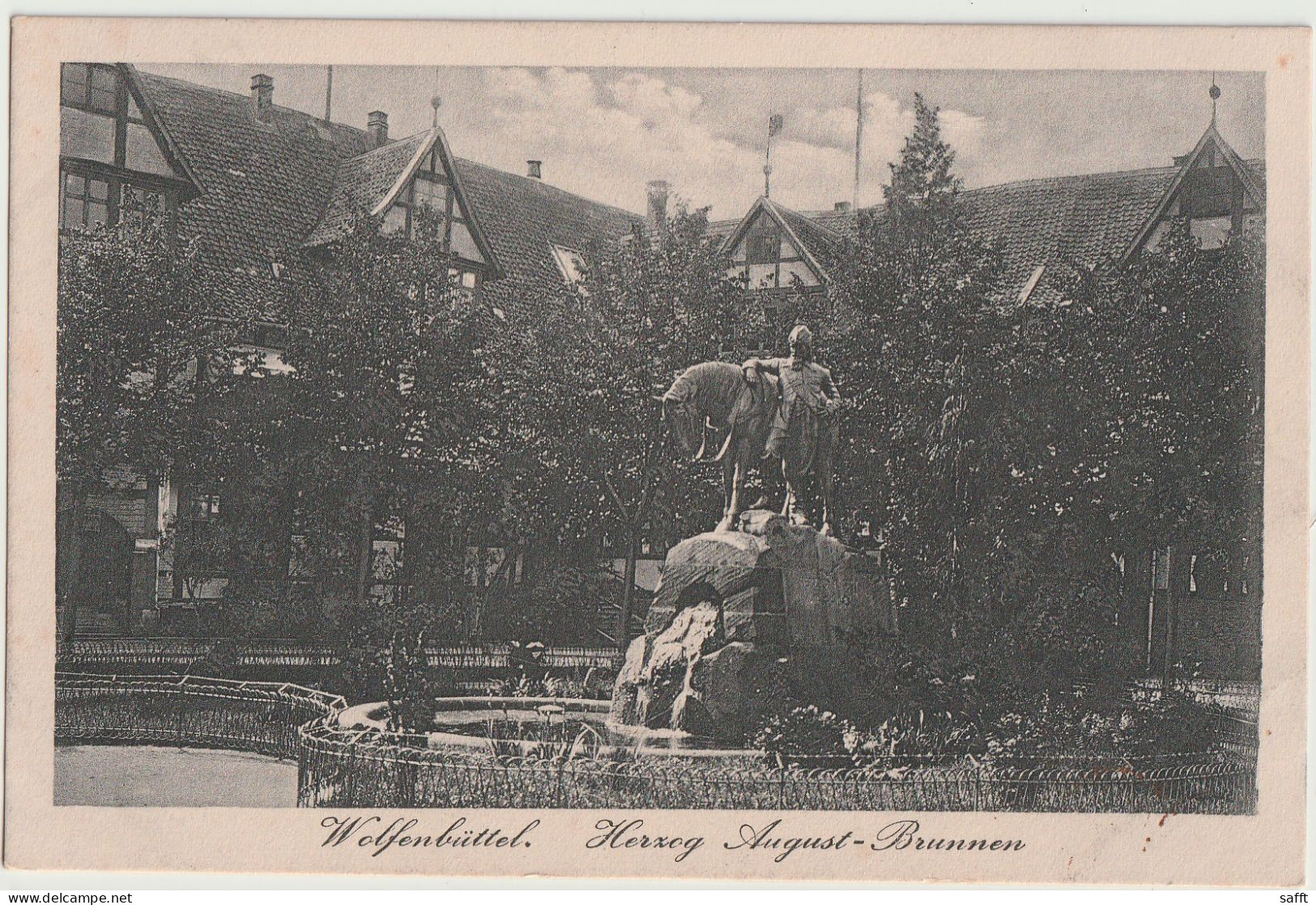 AK Wolfenbüttel, Herzog-August-Brunnen Um 1920 - Wolfenbuettel