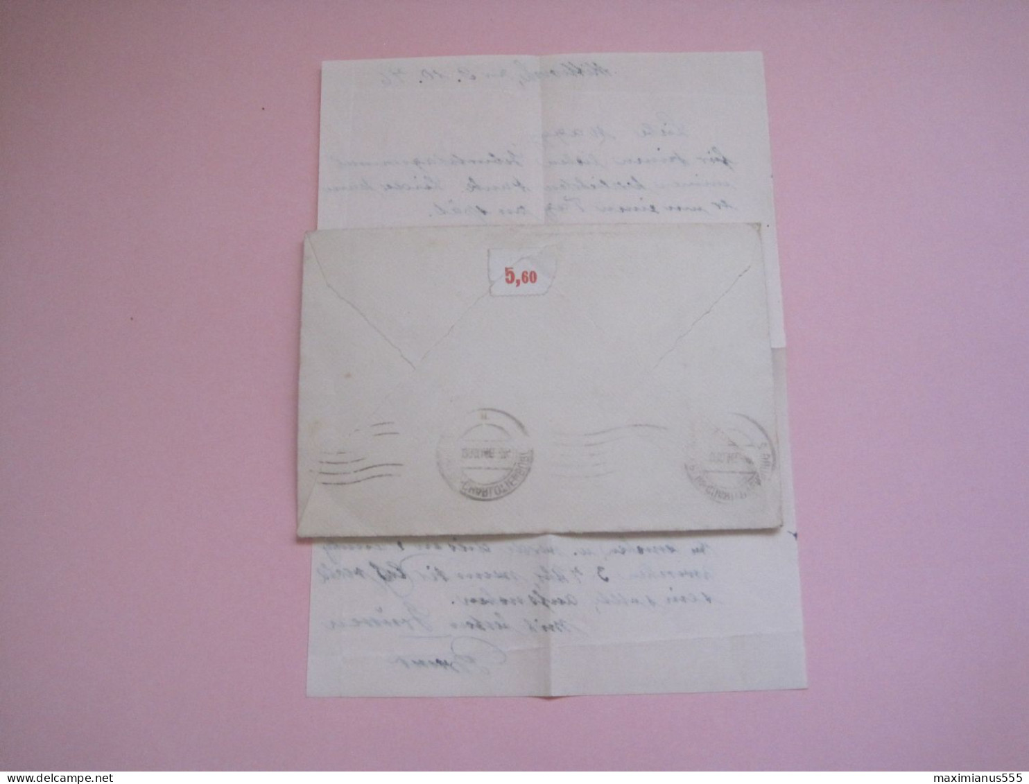 Germany Letter Sent To Germany 1946 - Gebraucht