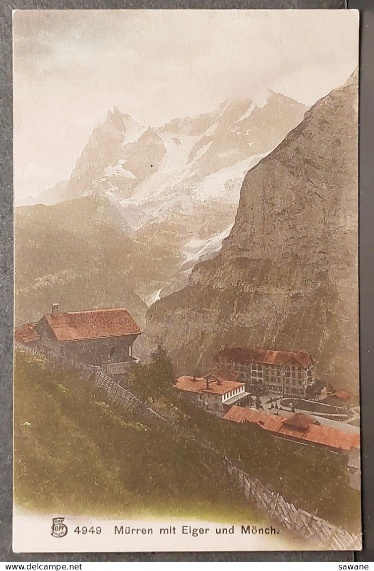 SUISSE , MURREN MIT EIGER UND MONCH , LOT 445 - Mürren