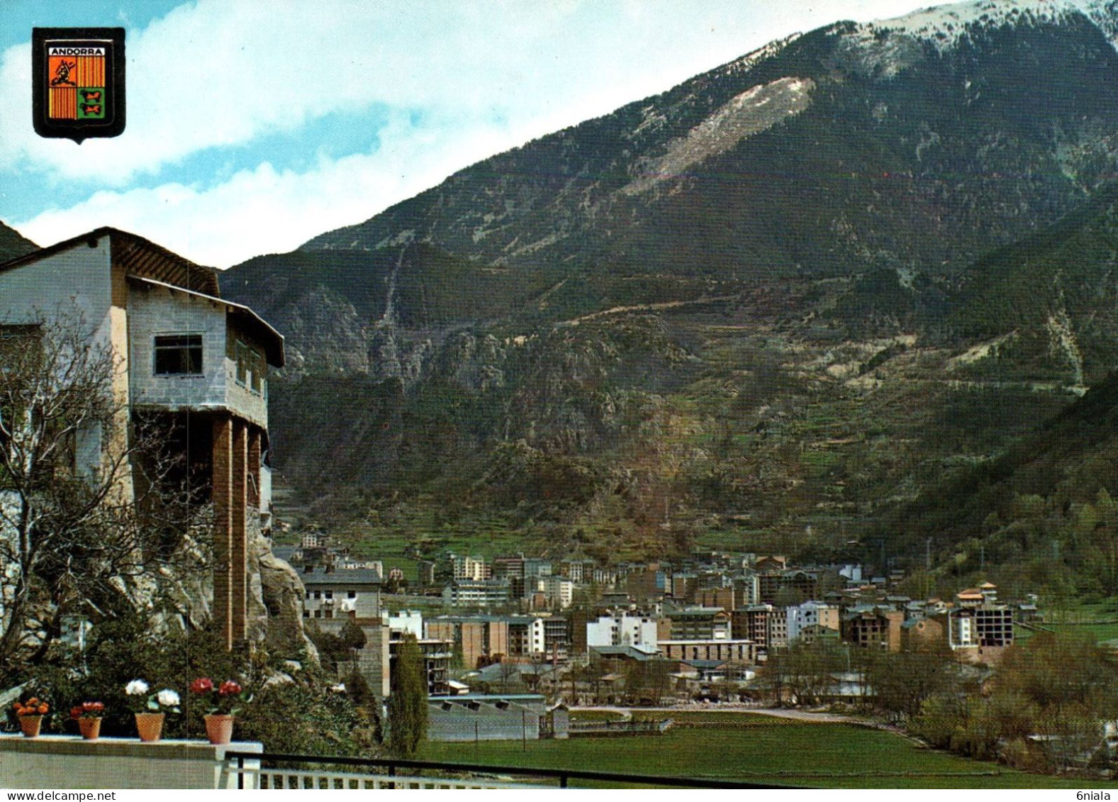 F 21500 VALL D ANDORRA Les Escaldes Vue Générale      ( 3 Scans) Andorre - Andorra