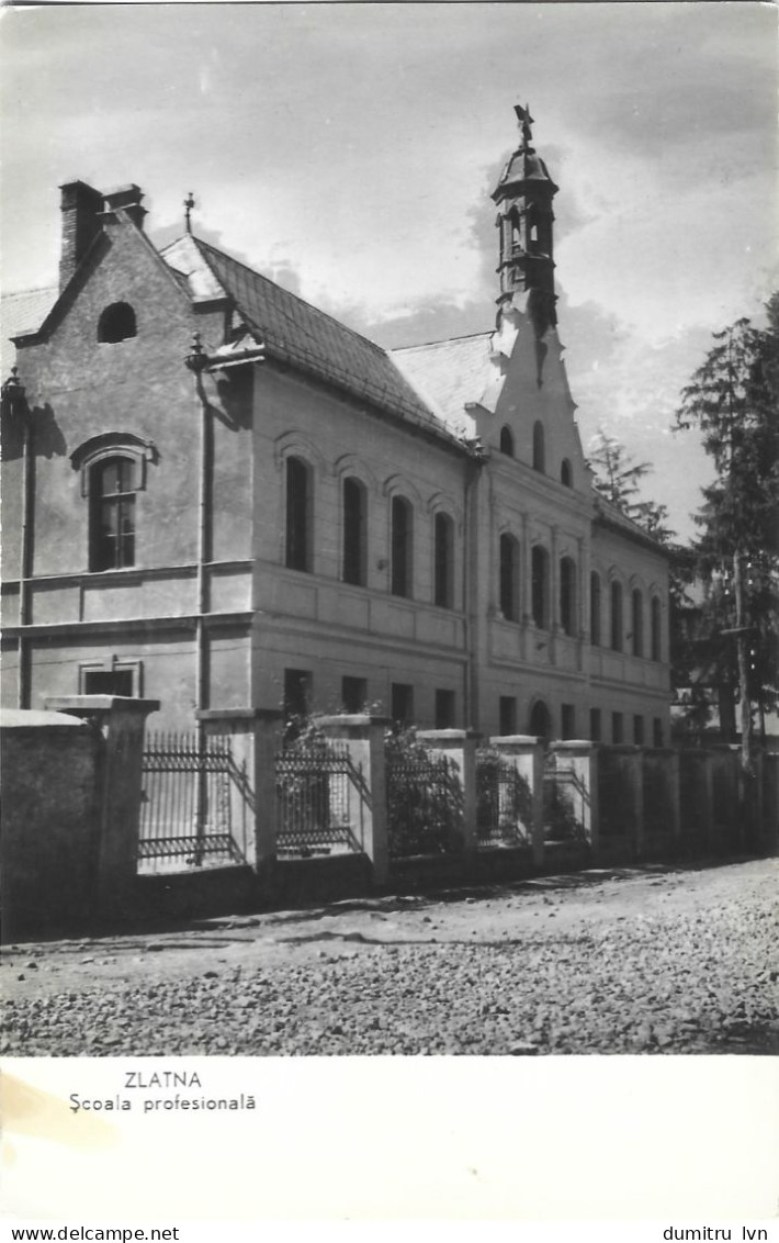 ROMANIA ZLATNA - THE VOCATIONAL SCHOOL, BUILDING, ARCHITECTURE - Romania