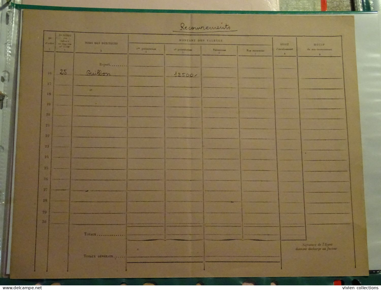 France Cours D'instruction Pratique Orléans 1954 Bordereau Et Carte Contre Remboursement Pour Le Mans - Instructional Courses