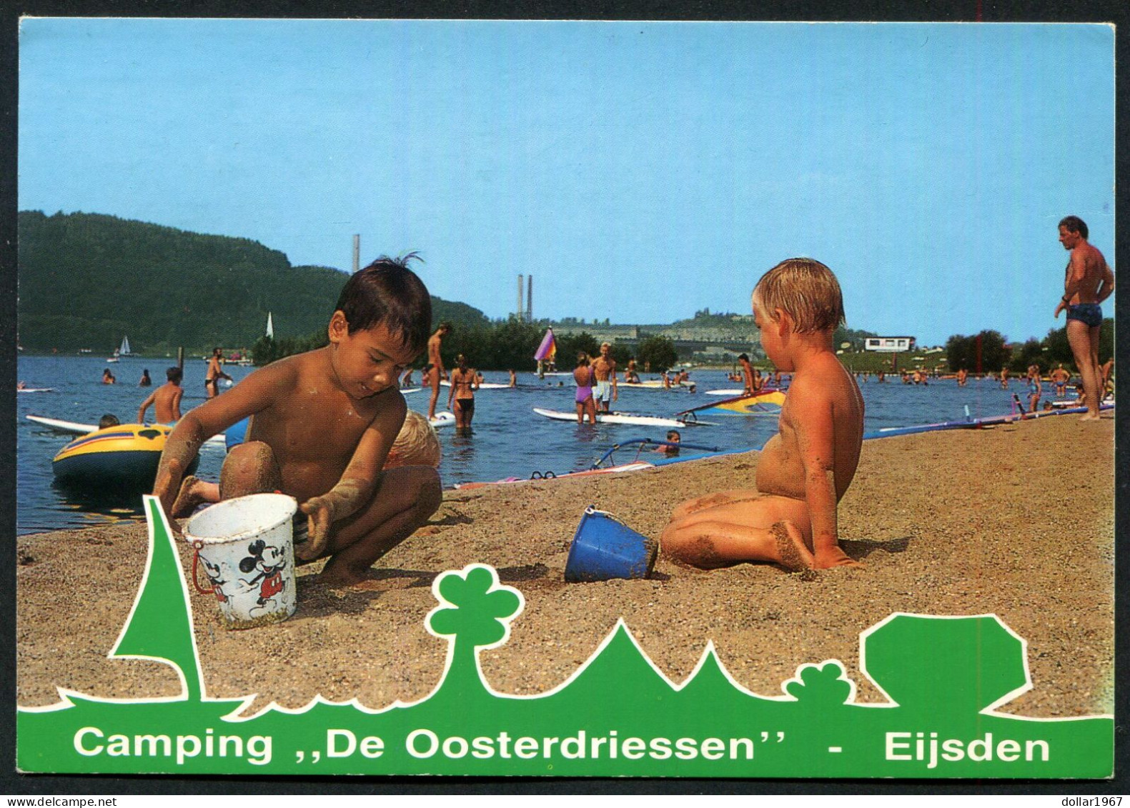 Camping De Oosterdriessen, Oosterweg 1A, 6245 LC Eijsden -  Used 2 Scans For Condition.(Originalscan !!) - Eijsden