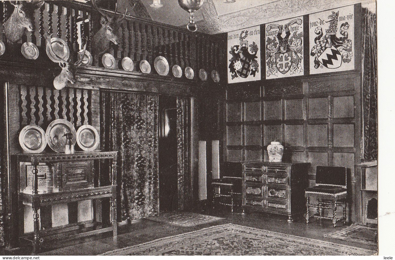 E49. Vintage Postcard. Gallery End Of The Great Hall Lygon Arms, Broadway. Worcs - Autres & Non Classés