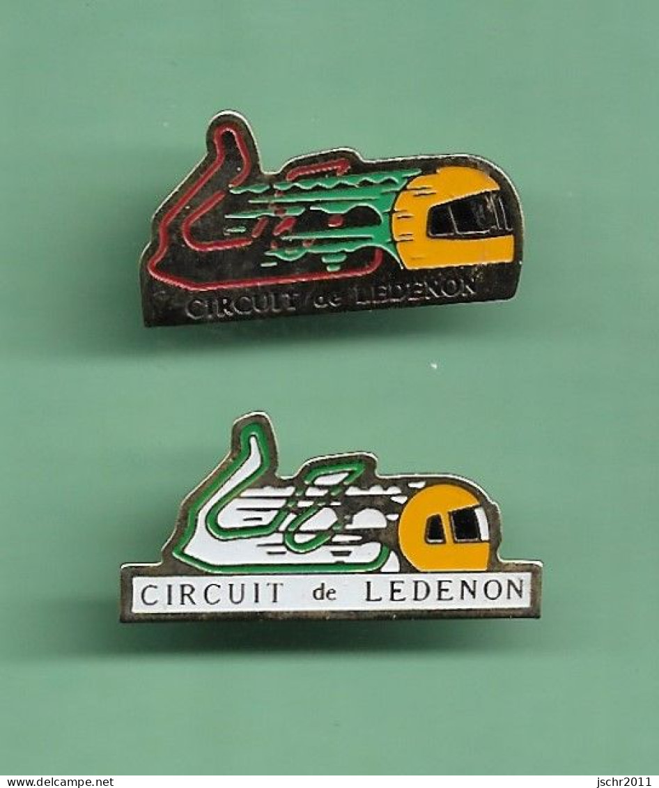 2 Pin's *** CIRCUIT DE LEDENON *** WW03 (9-3) - Car Racing - F1