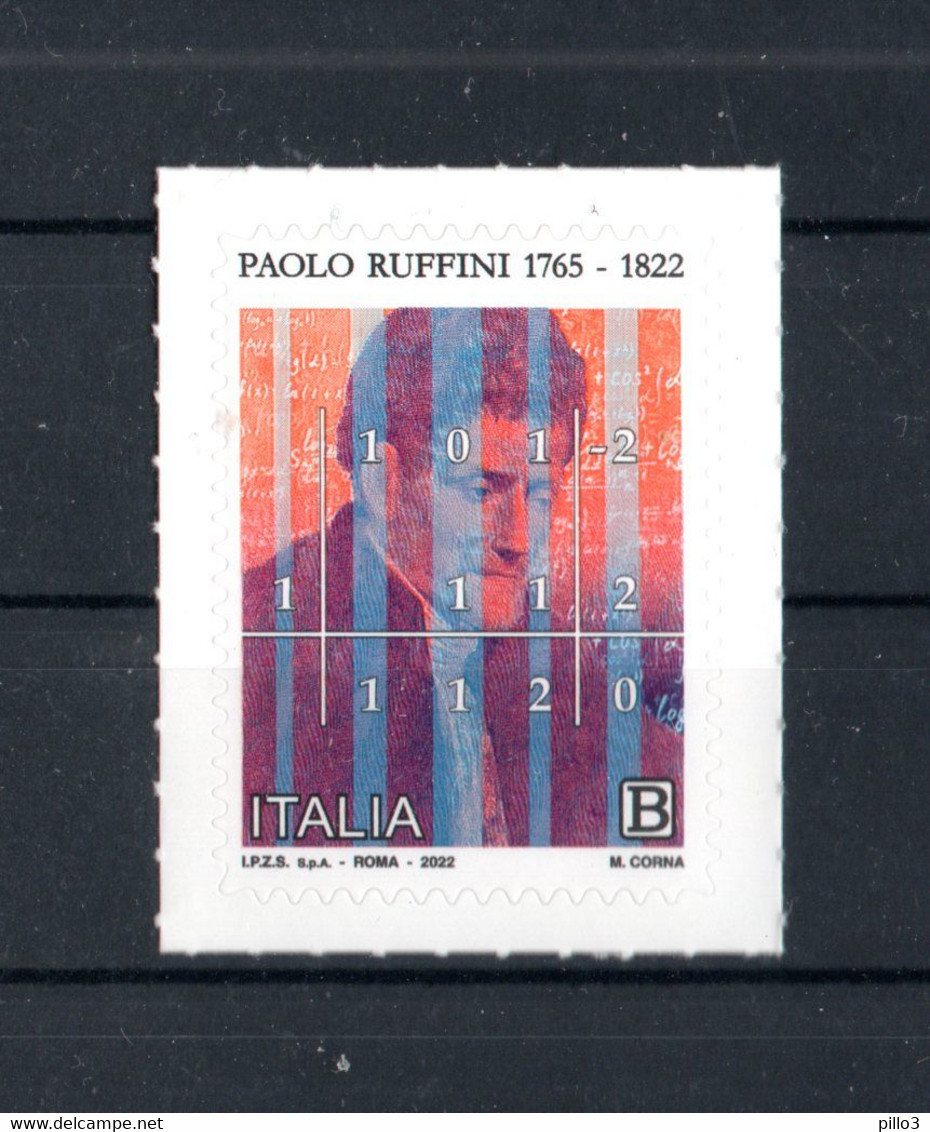 ITALIA  :  Paolo RUFFINI  - 1 Val.  MNH**  Del  10.05.2022 - 2021-...:  Nuevos