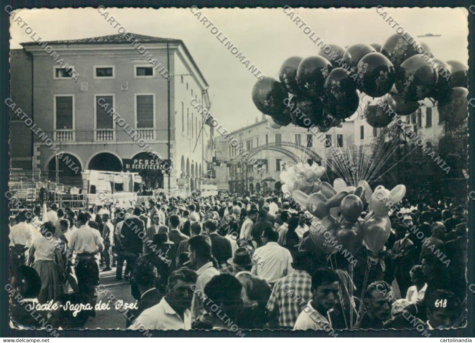 Pordenone Sacile Sagra Foto FG Cartolina MV9324 - Pordenone